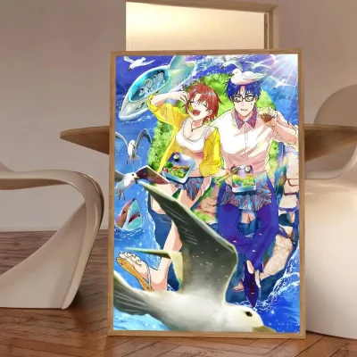 Hot Anime Marriagetoxin Colorfull Wall Art