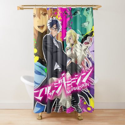 New Collection Marriagetoxin Colorfull Shower Curtain