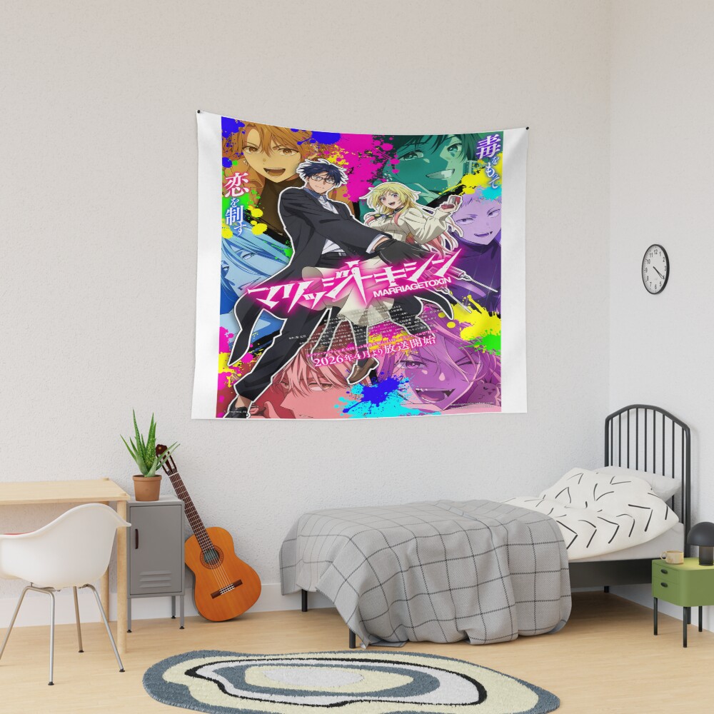 Best Selling Marriagetoxin Retro Tapestry
