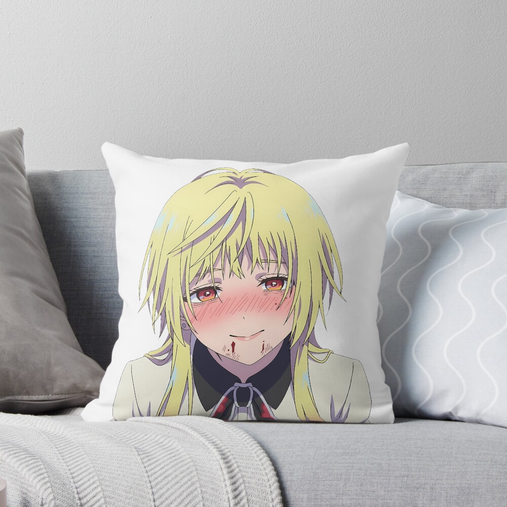New Collection Marriagetoxin Mei Kinosaki Throw Pillow